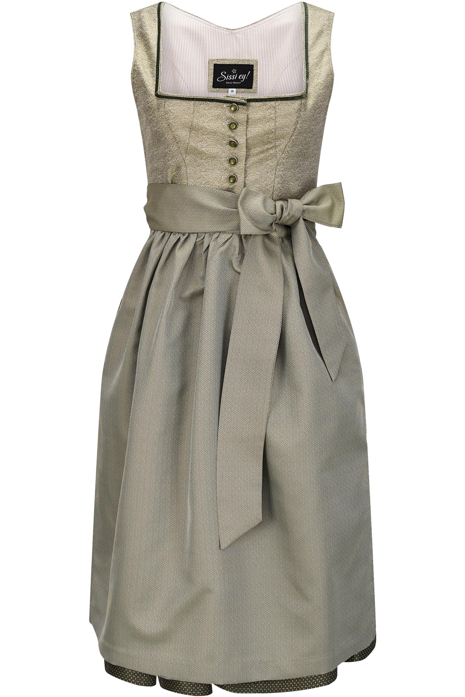 Sissi ey! Dirndl in Salbei